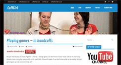 Desktop Screenshot of cuffgirl.com