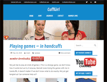 Tablet Screenshot of cuffgirl.com